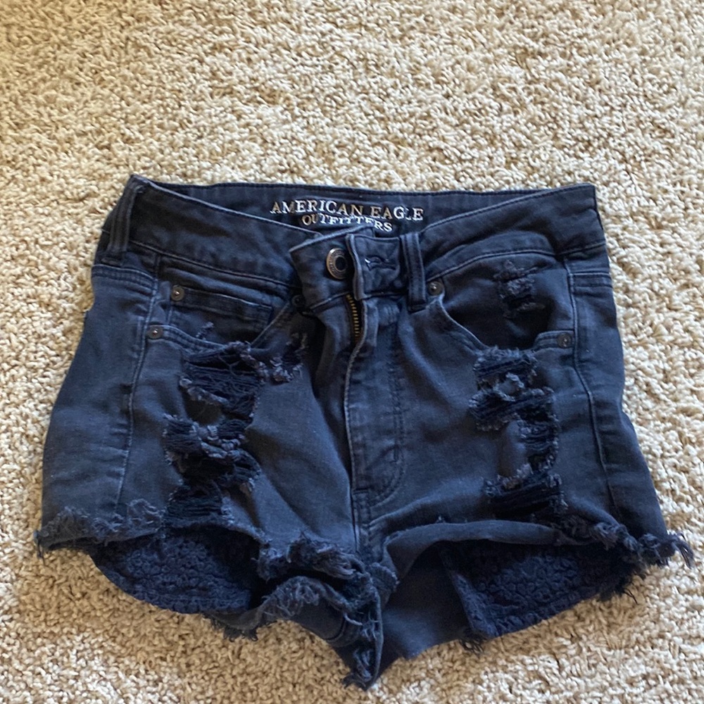 American eagle hi-rise shortie